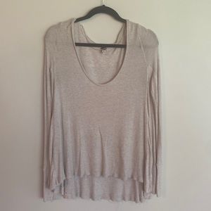 Long sleeve free people thermal tee
